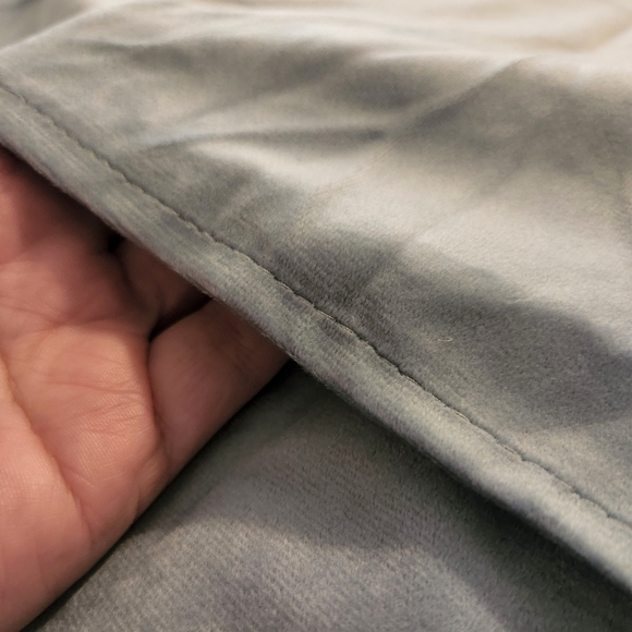 Pillow Cover Pack of 2 Sky Blue Velvet - Picture 3 of 4